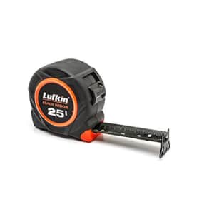 Crescent Lufkin 1-3/16" x 25' Black Widow Black Dual Sided Tape Measure - L1025B for $25 Crescent Lufkin 1-3/16" x 25' Black Widow Black Dual Sided Tape Measure - L1025B for $25