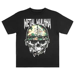 Metal Mulisha Men's War Torn T-Shirt, Black, 3X-Large for $26