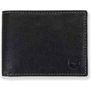 Timberland Men's Leather RFID Wallet for $13