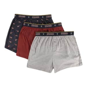 Izod Men's Mystery Boxers 3-Pack for $11 Izod Men's Mystery Boxers 3-Pack for $11