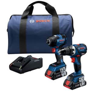 BOSCH GXL18V-238B25 18V 2-Tool Combo Kit with Connected-Ready 1/4 In. Hex Impact Driver, for $319 BOSCH GXL18V-238B25 18V 2-Tool Combo Kit with Connected-Ready 1/4 In. Hex Impact Driver, for $319