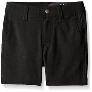 Volcom Big Boys SNT Static Hybrid Short, Black, 23 for $24 Volcom Big Boys SNT Static Hybrid Short, Black, 23 for $24