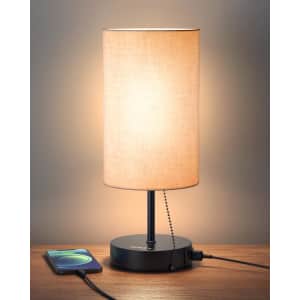 Aukey LED Table Lamp w/ Dual USB Ports for $15 Aukey LED Table Lamp w/ Dual USB Ports for $15