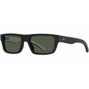 Smith Optics Men's Crossfade Sunglasses,OS,Matte Black/Polarized Gray Green for $93