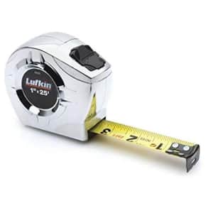 Crescent Lufkin 1" x 25' P2000 Series Chrome Case Yellow Clad A5 Blade Power Return Tape Measure - for $19