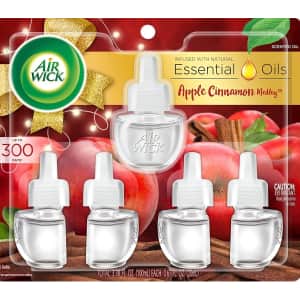 Airwick Plug in Scented Oil 3.38-oz. 5 Refills for $8.47 via Sub. & Save Airwick Plug in Scented Oil 3.38-oz. 5 Refills for $8.47 via Sub. & Save