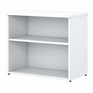 Bush Furniture Bush Business Furniture Easy Office White 30W Lower Bookcase Cabinet for $184 Bush Furniture Bush Business Furniture Easy Office White 30W Lower Bookcase Cabinet for $184