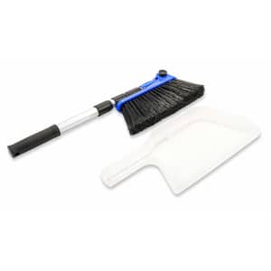 Camco Adjustable Broom and Dustpan for $13