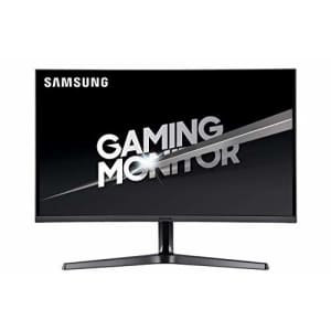 SAMSUNG 27-Inch CJG56 144Hz Curved Gaming Monitor (LC27JG56QQNXZA) WQHD Computer Monitor, 2560 x for $270