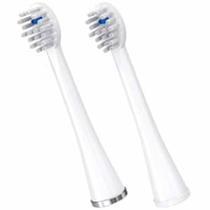 Waterpik Compact Replacement Brush Heads for Sonic-Fusion Flossing Toothbrush SFRB-2EW, 2 Count for $50