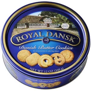 Royal Dansk 12-oz. Danish Butter Cookie Selection for $4 Royal Dansk 12-oz. Danish Butter Cookie Selection for $4