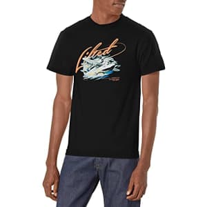 LRG Research Group Men's Graphic Design Logo T-Shirt, Black Lifted, S for $18