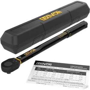 Lexivon 3/8-Inch Drive Click Torque Wrench for $35 Lexivon 3/8-Inch Drive Click Torque Wrench for $35