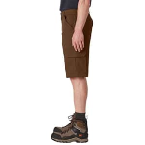 Dickies Men's DuraTech Ranger Duck Shorts, 11 in, Timber Brown, 30 for $23