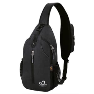 Waterfly Crossbody Sling Backpack for $16