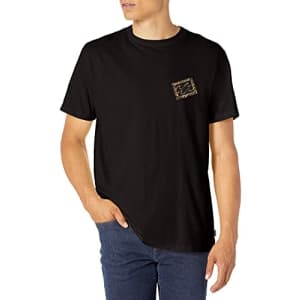 Billabong Men's Classic Short Sleeve Premium Logo Graphic T-Shirt, Crayon Wave Black, Small for $26 Billabong Men's Classic Short Sleeve Premium Logo Graphic T-Shirt, Crayon Wave Black, Small for $26