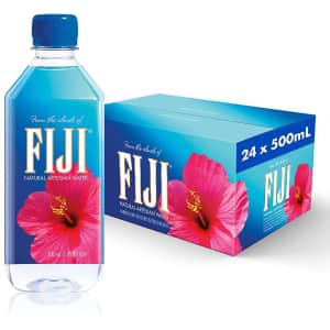 Fiji 16.9-oz. Natural Artesian Water Bottle 24-Pack for $27 via Sub & Save Fiji 16.9-oz. Natural Artesian Water Bottle 24-Pack for $27 via Sub & Save