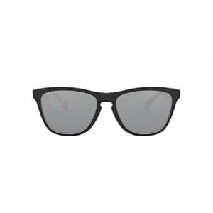 Oakley Unisex-Adult OO9245F Frogskins Collection Asian Fit Sunglasses, Black/Kokoro/Prizm Black, 54 for $76