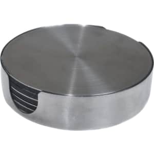 Thirstystone Stainless Steel Coasters 6-Pack for $17