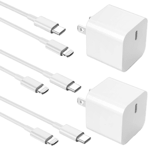 Smallelectric MFi Certified Wall Plugs and Cables for $9
