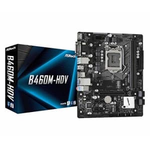 ASROCK B460M-HDV Supports 10th Gen Intel Core Processors (Socket 1200) Motherboard for $159 ASROCK B460M-HDV Supports 10th Gen Intel Core Processors (Socket 1200) Motherboard for $159