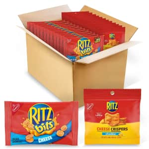 Ritz Bits Crackers & Crispers Cheddar Chips 48-Count Variety Pack for $15 Ritz Bits Crackers & Crispers Cheddar Chips 48-Count Variety Pack for $15