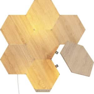 Nanoleaf Elements Wood Look Hexagons Smarter Kit for $212