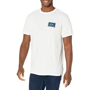 Quiksilver Men's Wide World Square Short Sleeve Tee Shirt, White, XX-Large for $19 Quiksilver Men's Wide World Square Short Sleeve Tee Shirt, White, XX-Large for $19