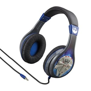 eKids Star Wars Headphones for Kids with Built in Volume Limiting Feature for Kid Friendly Safe for $38 eKids Star Wars Headphones for Kids with Built in Volume Limiting Feature for Kid Friendly Safe for $38