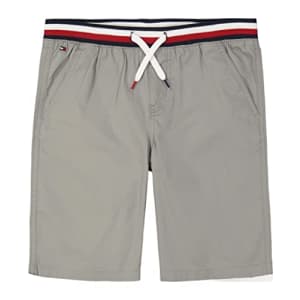 Tommy Hilfiger boys Drawstring Pull on Casual Shorts, Logo Wb Monument 22, Small US for $13