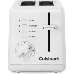 Cuisinart 2-Slice Compact Toaster for $20