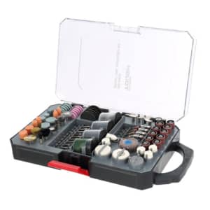 Hyper Tough 208-Piece Rotary Tool Accessory Kit for $18