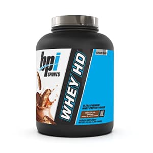BPI Sports Whey HD Ultra Premium Protein Powder, Chocolate Cookie, 4.2 Pound for $70