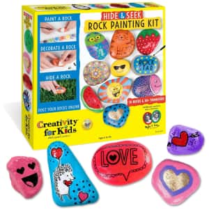 Creativity for Kids Hide & Seek Rock Painting Kit for $11 Creativity for Kids Hide & Seek Rock Painting Kit for $11