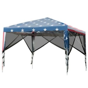 Costway 10x10-Foot Pop-up Canopy for $119