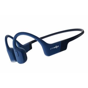 AFTERSHOKZ Aeropex Open-Ear Wireless Bone Conduction Headphones, IP67 Rated, Blue Eclipse for $140