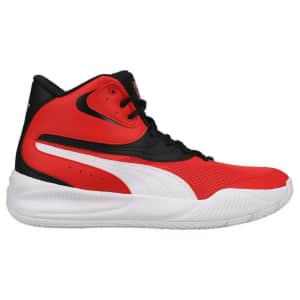 PUMA Men's Triple Mid Basketball Shoes for $36