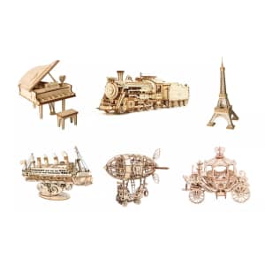 DIY 3D Wooden Puzzles at Groupon from $10
