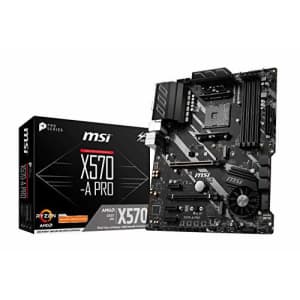 MSI Pro AMD X570 AM4 ATX DDR4-SDRAM Motherboard for $129