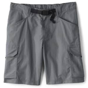 Lands' End Men's 9" Outrigger Quick Dry Cargo Swim Trunks for $14 Lands' End Men's 9" Outrigger Quick Dry Cargo Swim Trunks for $14