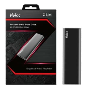 Netac USB-C Portable Solid State Drives at eBay: from $38 + extra $10 off every $100 spent