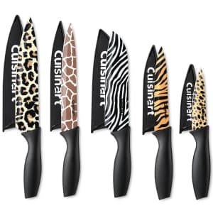 Cuisinart 10-Piece Animal Print Knife Set for $15 Cuisinart 10-Piece Animal Print Knife Set for $15