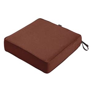 Classic Accessories Montlake Water-Resistant 21 x 21 x 5 Inch Square Outdoor Seat Cushion, Patio for $84