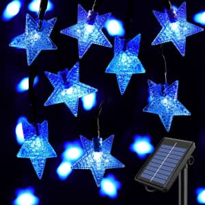 Semilits 30-Foot Outdoor Solar String Lights for $9