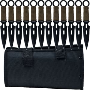 Whetstone Cutlery S-Force Kunai Throwing Knives 12-Piece Set for $24