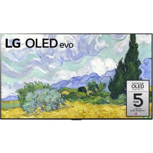 LG G1 Series OLED55G1PUA 55" 4K HDR 120Hz OLED Smart TV for $1,000