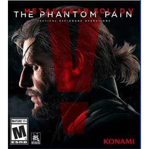 Metal Gear Solid V: The Phantom Pain for PS4: $4.99 Metal Gear Solid V: The Phantom Pain for PS4: $4.99