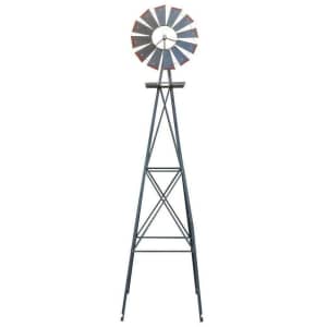 8-Ft. Iron Garden Windmill for $59 8-Ft. Iron Garden Windmill for $59