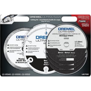 Dremel US700 Ultra-Saw 6-Piece Cutting Wheel Kit for $40