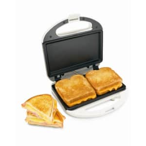 Hamilton Beach Proctor-Silex Sandwich Maker white for $23 Hamilton Beach Proctor-Silex Sandwich Maker white for $23